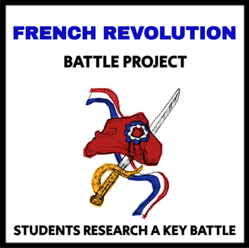 Preview of French Revolution Battle Project -Students Research a Battle, CCSS