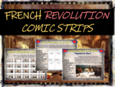 French Revolution Comic Strip Activity - fun, engaging, in