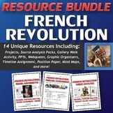 French Revolution - Resource Bundle (PPT's, Projects, Webq