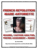 French Revolution - Marie Antoinette (Reading, Cartoon Ana