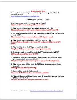 32 The Causes Of The French Revolution 1 Worksheet Answers - Worksheet Project List