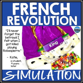 Preview of French Revolution Simulation with Lesson Plans, Background Knowledge, and More