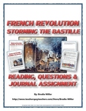 French Revolution - Storming the Bastille (Reading, Questi