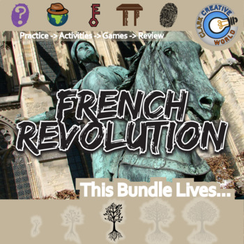 Preview of French Revolution -- World History Curriculum Unit Bundle