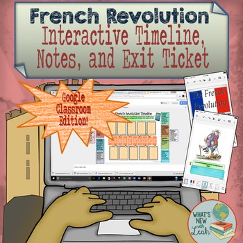 Preview of French Revolution for Google and OneDrive Distance Learning
