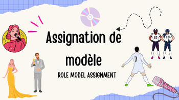 Preview of French Role Model Assignment (Assignation de modèle)