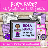French Rosa Parks Printable Activities | Black History Month