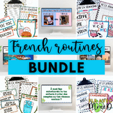 French Routines Bundle - French speaking, reading and writing