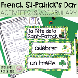 French Saint-Patrick's Day Activities LA SAINT-PATRICK (ac