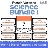 French Science Bundle - Printable & Digital Boom Cards wit