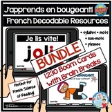 French Science of Reading aligned BUNDLE of Boom Cards | S