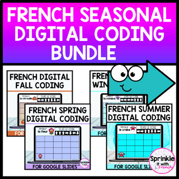 Preview of French Digital Coding Bundle | Le Codage