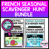 French Seasonal Scavenger Hunt Bundle