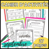 French September Math and Literacy - Back to School - Acti