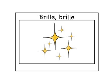 Brille, brille, petite étoile (Twinkle twinkle little star) french