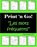 French Sight Word Workbook - Grade 1 French Immersion