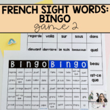 French Sight Word Bingo Volume 2 | Les mots de haute fréqu