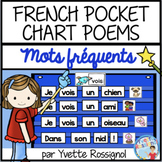 French Sight Words Pocket Chart Poems  |  Poèmes avec mots