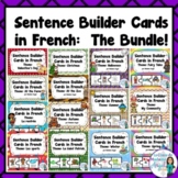 French Silly Sentence Builder Cards:  The Bundle