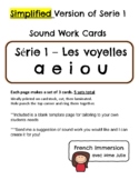 French Simplified Sound Work for Vowels - Étude de son Sim