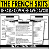 French Skits Dialogues - Le Passé Composé With Avoir