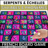French Snakes & Ladders Syllables & Phonemes Serpents et é