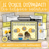 French Solar Eclipses Printable Activities - April 2024 | 