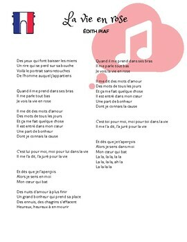 La Vie en rose - song and lyrics by Édith Piaf