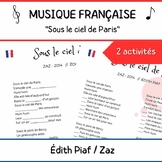 French Song: "Sous le ciel de Paris" - Édith Piaf / Zaz