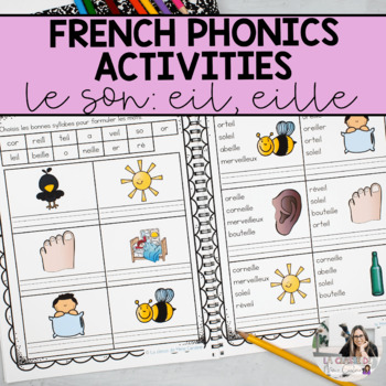 French Sound Activities Les Activites Sur Les Sons Eil Eille Distance Learning