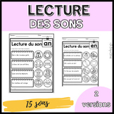French Sound Reading Sheets - Lecture des sons complexes