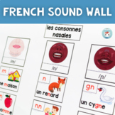 French Sound Wall | Mur de sons : French Phonics Cards wit