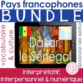 Preview of French Speaking Countries Francophone BUNDLE