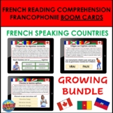 French Speaking Countries Reading Comprehension: Growing B
