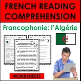 French Speaking Country Reading Comprehension: ALGÉRIE WOR