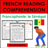 French Speaking Country Reading Comprehension: SÉNÉGAL WOR