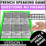 French Speaking Listening Activity Game Questions 1 Jeu de