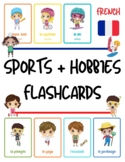 French *Sports + Hobbies* Flashcards for Kids - Fun French