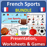 French Sports Unit Activities in French Les Sports BUNDLE