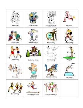 Olympic Flash Cards Small Olympic Games Flashcards Vo - vrogue.co