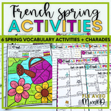 French Spring Activities - Printemps Vocabulary, Word Sear