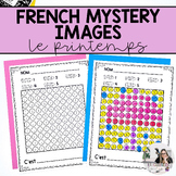 French Spring Colour by Code Mystery Images - Early Finish