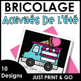 French Summer activities Craft & Writing | Mon Activité Pr