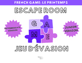 French Spring Escape Room/Jeu d'Évasion Le Printemps (JUNI