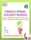 French Spring Holiday Bundle: March-June Holiday Vocabular