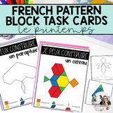 French Spring Pattern Block Task Cards for Primary - Early