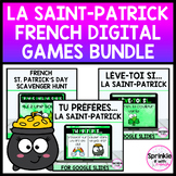 French St. Patrick's Day Games Bundle Digital | La Saint-Patrick