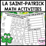 French St. Patrick's Day Math Activities|Les activités de 