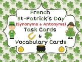 French St-Patrick's Day Task Cards - La fête de la Saint-Patrick
