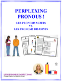 French Subject Pronouns and Stress Pronouns